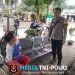 Personel Polsek Mempawah Hulu Pantau Pusat Keramaian dan Objek Vital, Sampaikan Pesan Kamtibmas kepada Warga
