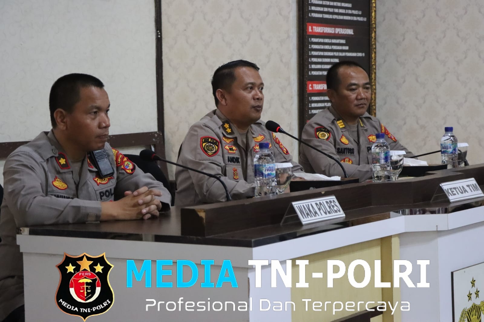 Biro SDM Polda Lampung Gelar Assessment Center Jabatan Kanit di Polres Lampung Utara