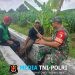 Serap Aspirasi Petani, Sertu Yudhi Rimba Gelar Komsos Ketahanan Pangan Bersama Poktan Kembang Kuning