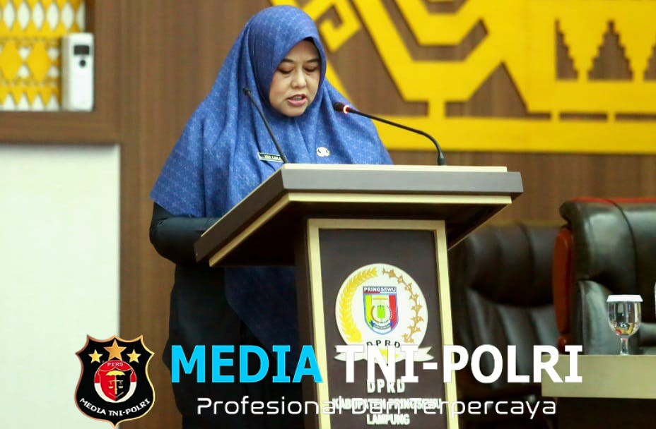 Wakil Bupati Umi Laila Sampaikan Jawaban Bupati Atas Pemandangan Umum Fraksi-fraksi DPRD Pringsewu