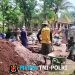 Babinsa dan Warga Pulutan Kompak Bangun Gorong-Gorong, Cegah Banjir Lewat Semangat Gotong Royong