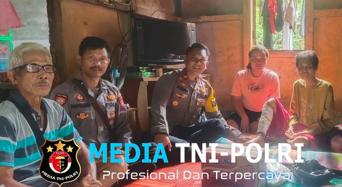 Saat Luka Tak Hanya Butuh Obat, Kapolsek Mempawah Hulu Hadir Membawa Harapan