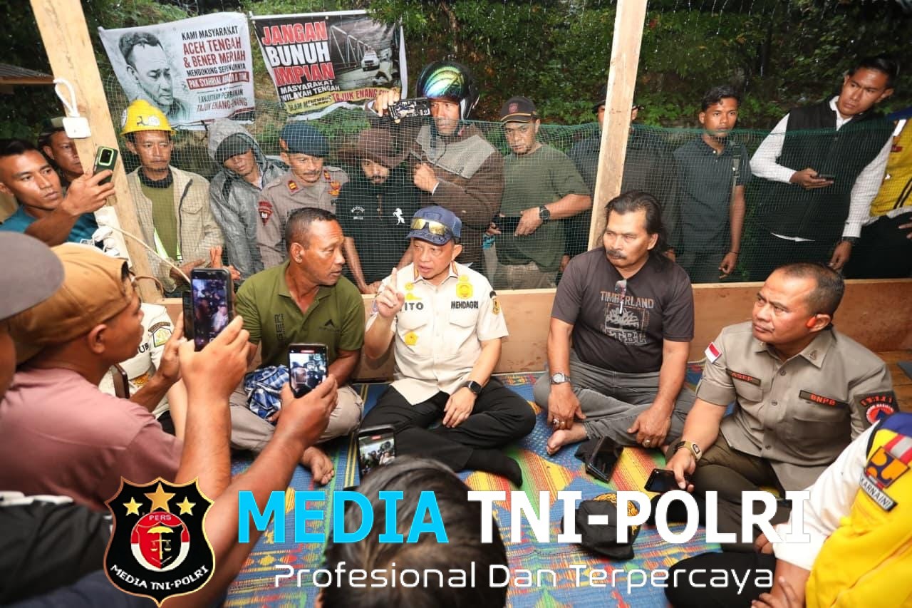 Warga Sampaikan Terima Kasih Satgas PRR Perkuat Struktur Jembatan Enang-Enang