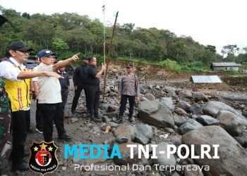 Siapkan Jalur Alternatif, Kasatgas Tito Tinjau Kondisi Jalan Werlah di Bener Meriah