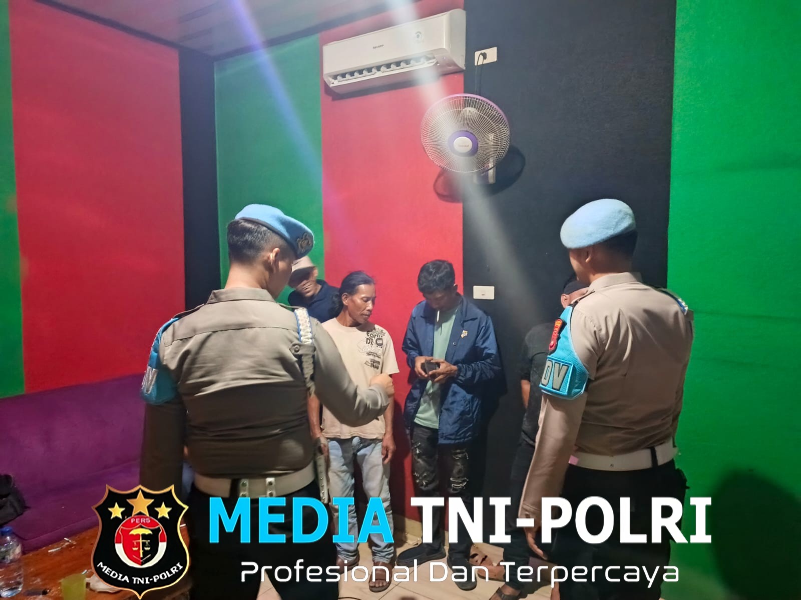 Tegakkan Disiplin, Sipropam Polres Tulang Bawang Barat Gelar Razia Tempat Hiburan Malam
