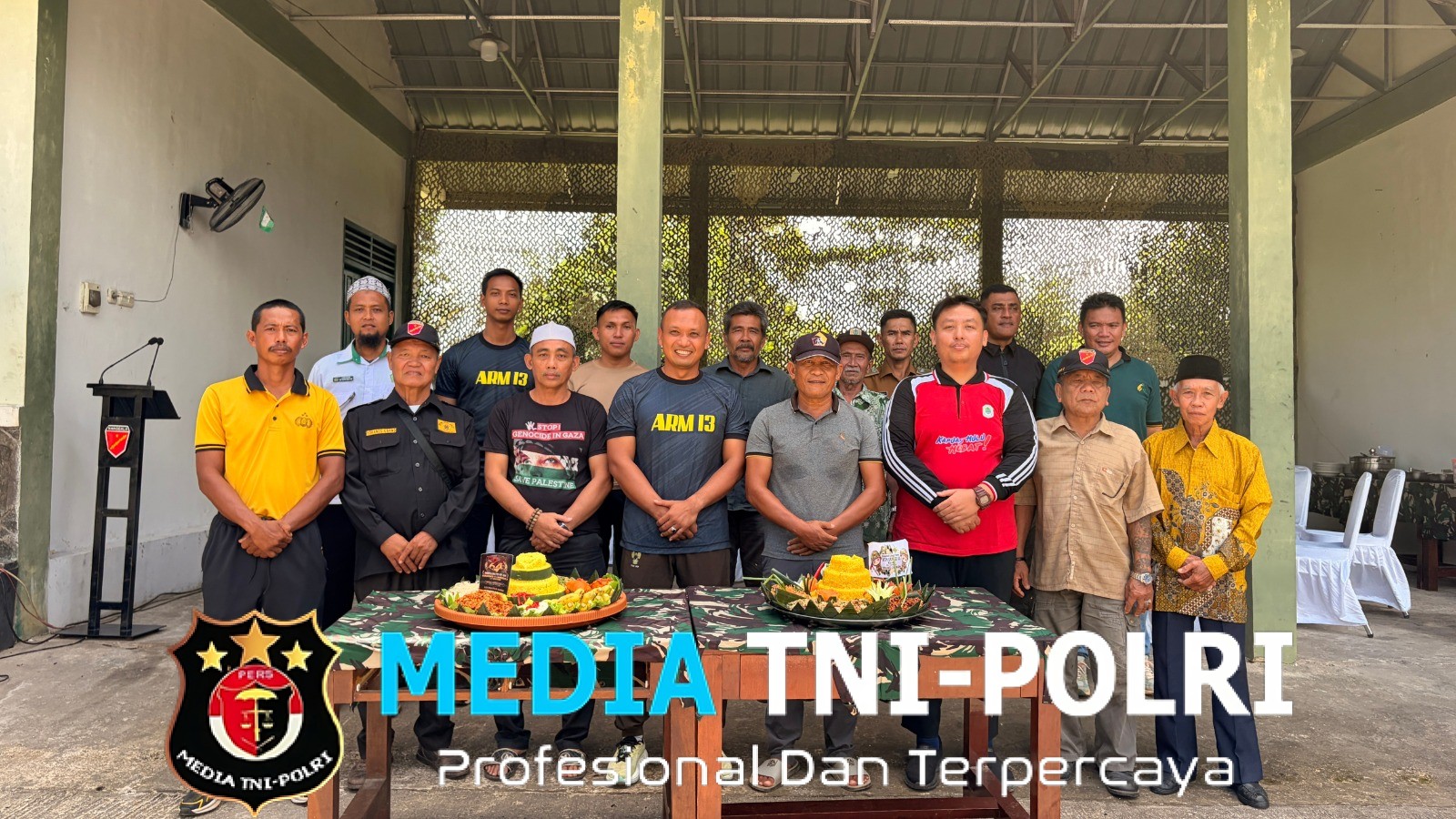 Perkuat Sinergitas di Tapal Batas, Satgas Pamtas Yonarmed 13/Nanggala Pos Kotis Gelar Olahraga Bersama dan Syukuran HUT Ke-64