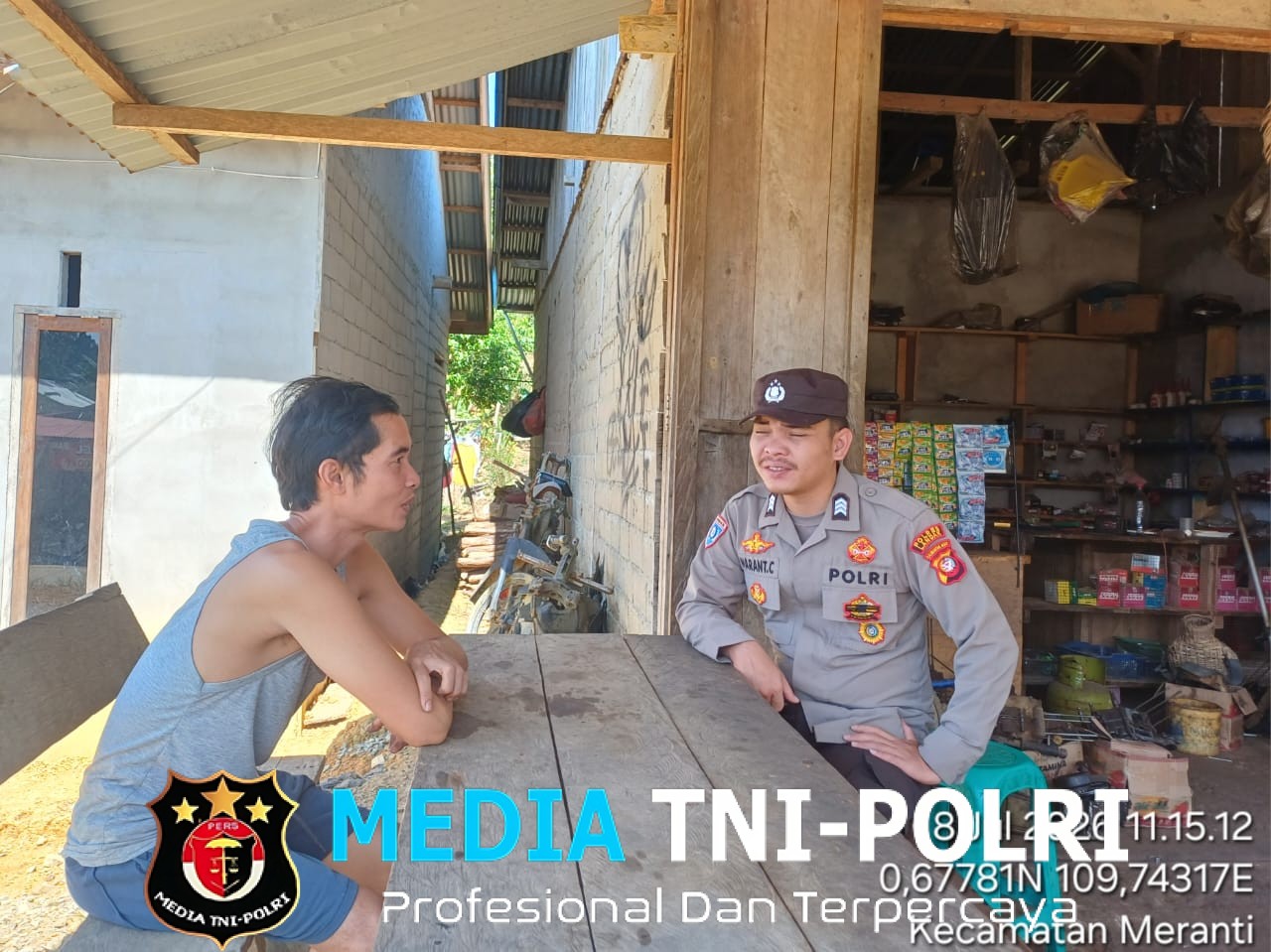Humanis dan Bersahabat, Polisi Hadir di Tengah Warga Berikan Edukasi Kamtibmas