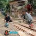 Semangat Gotong Royong Satukan TNI dan Warga, Program RTLH di Desa Bukit Murau Capai Progres 80 Persen