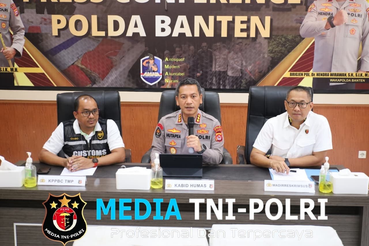Polda Banten Ungkap Peredaran Rokok Tanpa Pita Cukai, Amankan 89 Bal Rokok Ilegal