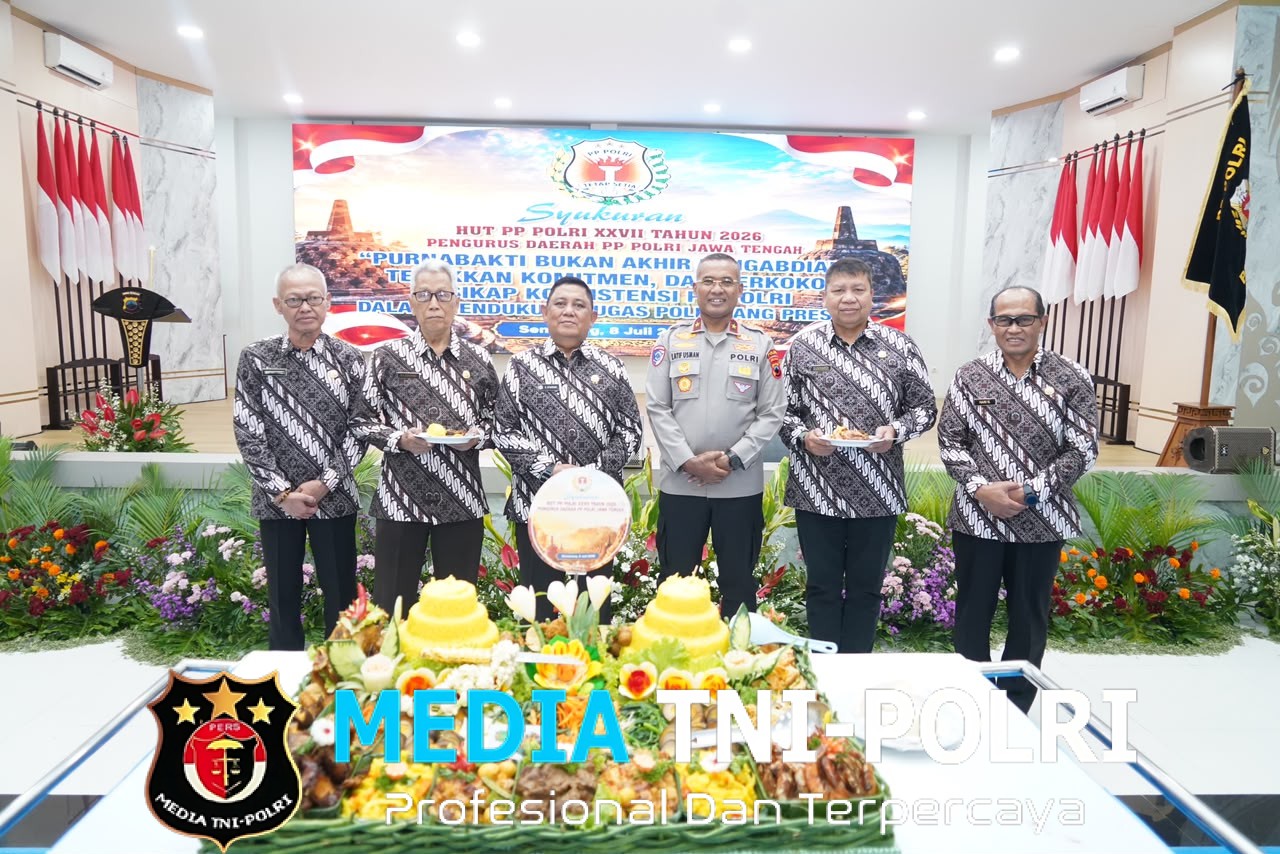 Polda Jateng Gelar Syukuran HUT ke-XXVII PP Polri, Jadi Wujud Sinergi Lintas Generasi