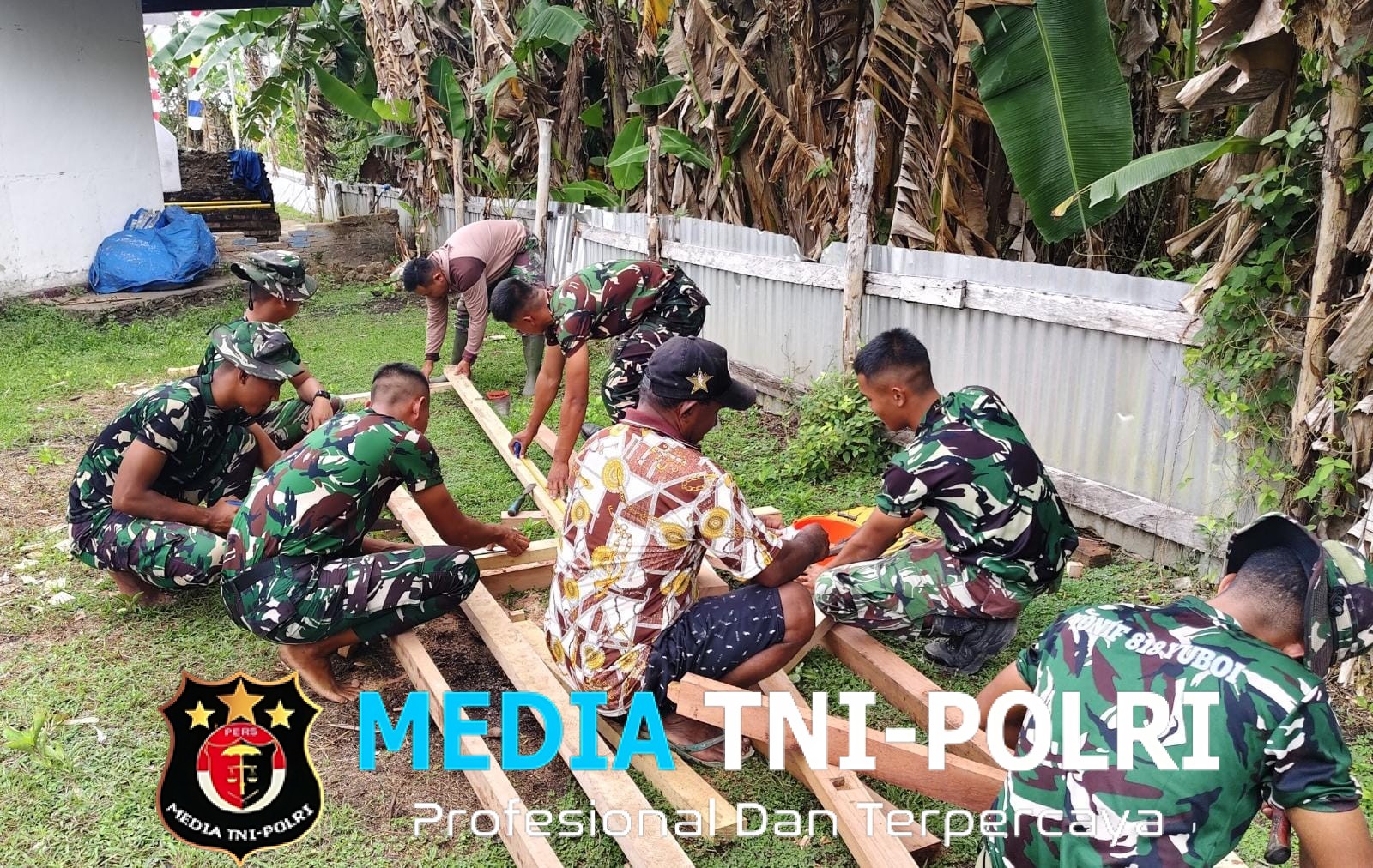 Renovasi Gereja Santo Yosep Serapu Dimulai, Wujud Nyata TNI AD Hadir Ditengah Masyarakat