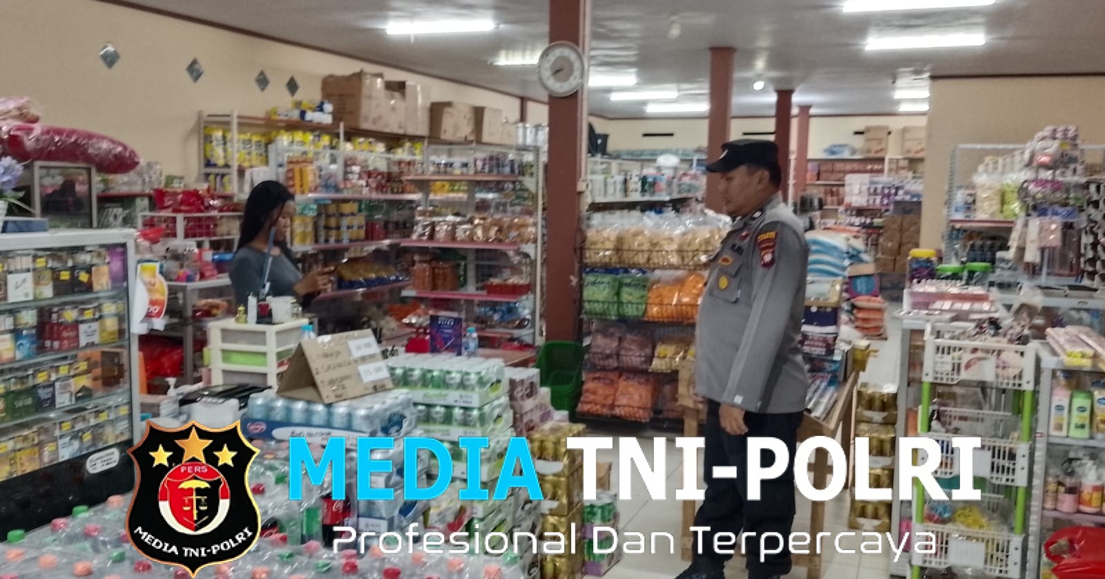 Polisi Gencar Patroli Siang Hari di Pertokoan Kuala Behe, Cegah Aksi Bobol Toko Saat Jam Sibuk