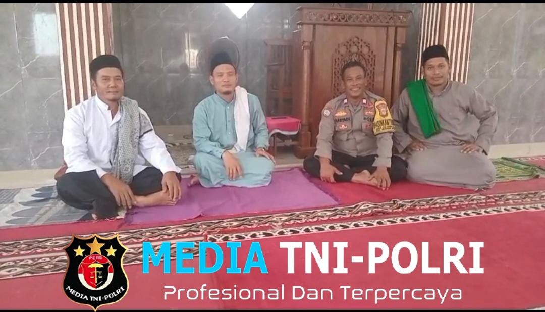JAGA JAKARTA ON THE SPOT, Safari Jumat Polsek Serang Baru Pererat Silaturahmi dan Sampaikan Pesan Kamtibmas