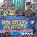 Satlantas Polres Lampung Utara Gelar Polisi Menyapa, Edukasi Sopir Truk Utamakan Keselamatan Berkendara
