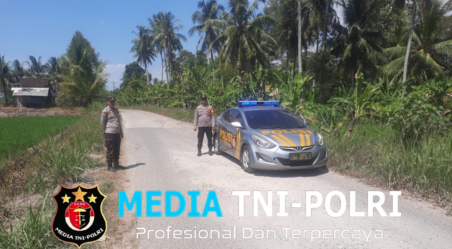 Respons Cepat Aduan Warga di Media Sosial, Polsek Pugung Patroli Antisipasi Dugaan Pungli di Perbatasan Binjaiwangi–Tanjung Kemala