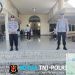 Samapta Polsek Menyuke Lakukan Pengamanan Ibadah Misa Hari Minggu