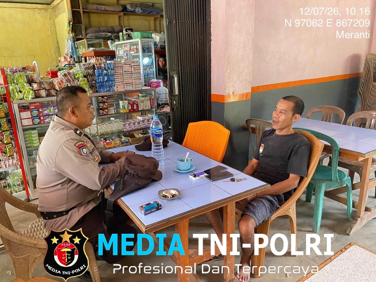 Cegah Rumah Kosong Jadi Sasaran Maling, Ini Himbauan Polsek Meranti Saat Patroli