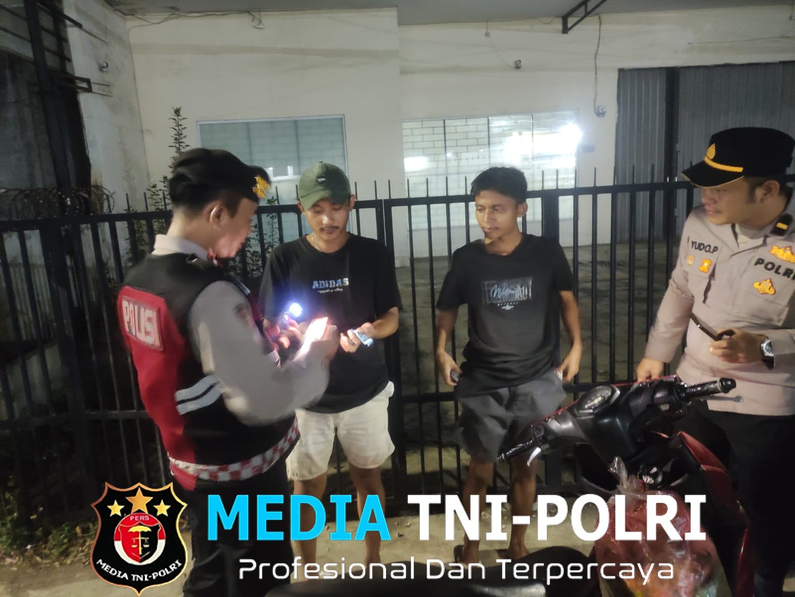 Polsek Tambun Selatan Intensifkan Patroli KRYD untuk Antisipasi 3C dan Gangguan Kamtibmas