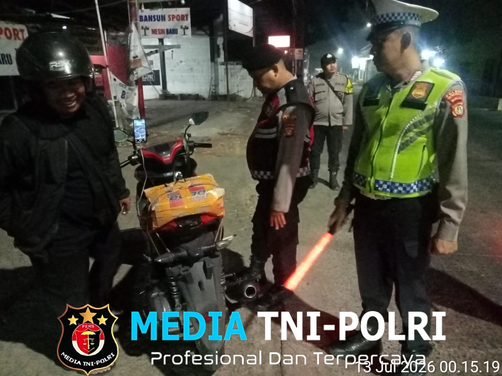 Polsek Setu Gelar Operasi Kejahatan Jalanan, Antisipasi 3C dan Gangguan Kamtibmas