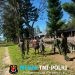 Masyarakat Distrik Bolakme dan Satgas Pamtas RI–PNG Kewilayahan Yonif 645/Gardatama Yudha Gelar Karya Bakti Jaga Kebersihan Lingkungan