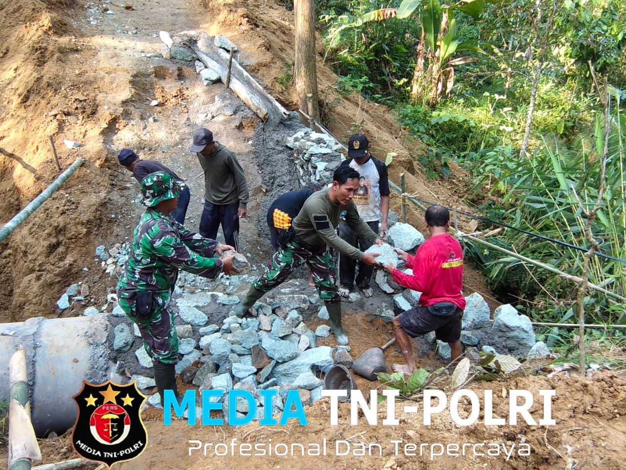 H-2 Pembukaan TMMD Sengkuyung Tahap III TA 2026, tni Dan Warga Laksanakan Pra TMMD