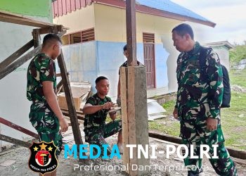 Karya Bakti Skala Besar TNI AD 2026 Wujudkan Laboratorium Layak SMP Negeri Urumb