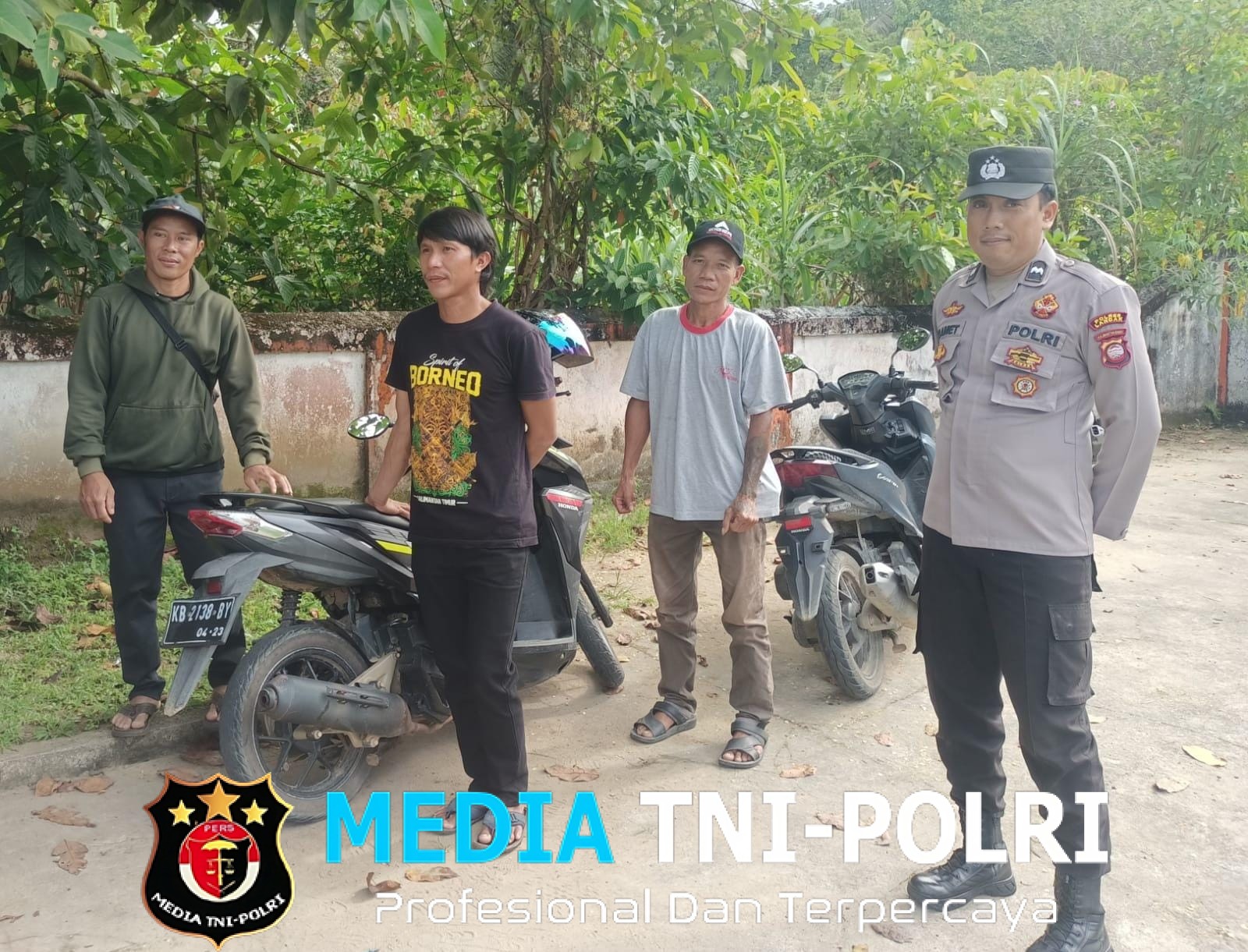 Polsek Menjalin Intensifkan Patroli Siang, Ajak Warga Bersama Jaga Kamtibmas