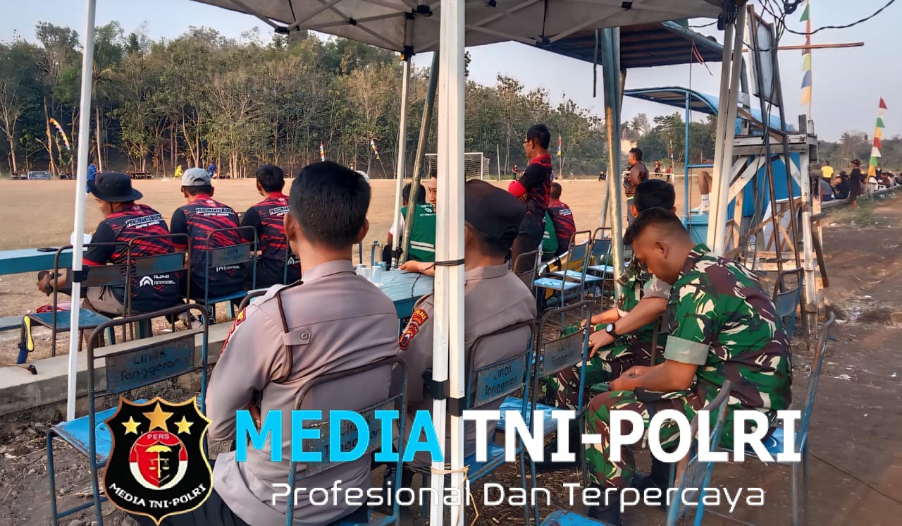 Turnamen Persetama Damai Cup II Berlangsung Aman, Polsek Pracimantoro Pastikan Pengamanan Maksimal