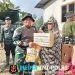 Dandim 0420/Sarko Pimpin Bakti TNI AD 2026, Warga Teluk Rendah Terima Bantuan Sembako dan Bergotong Royong Bangun Jalan