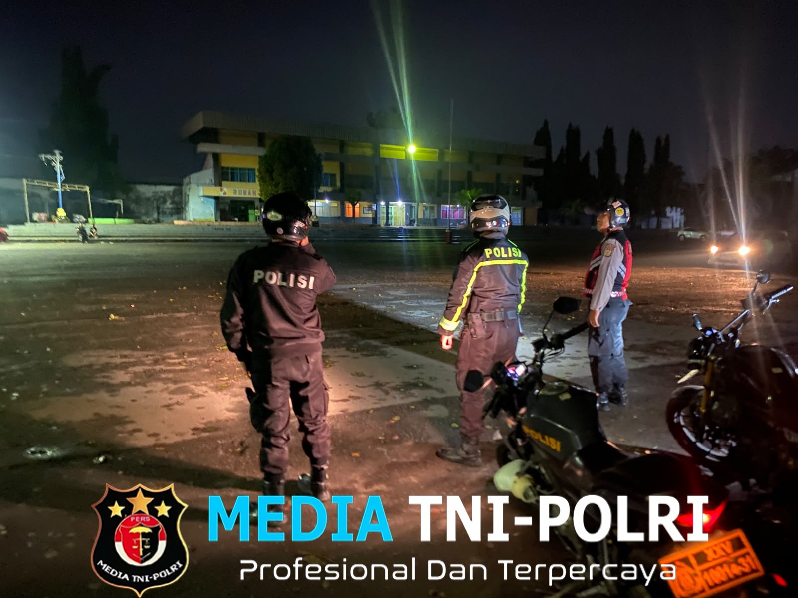 Patroli On Call Regu 2 Polres Lampung Utara Sasar Titik Rawan Kejahatan pada Malam Hari
