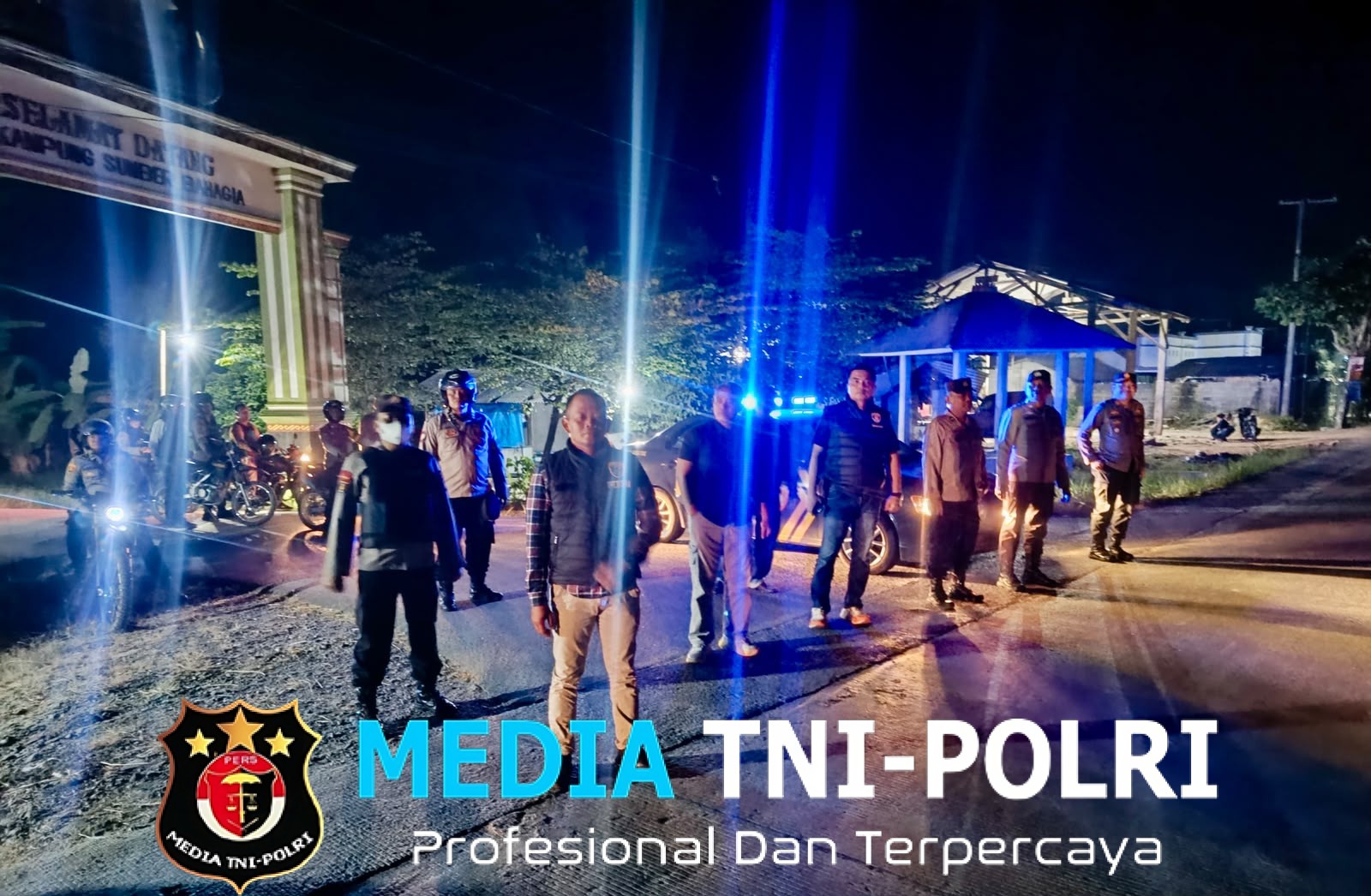 Polres Lampung Tengah dan Polsek Jajaran Perkuat Patroli KRYD, Wujudkan Kamtibmas Aman dan Kondusif