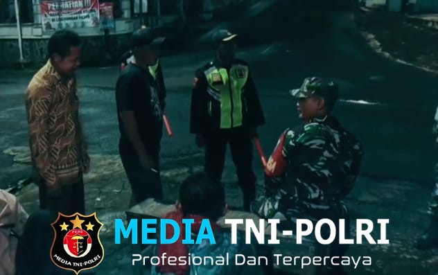 Patroli Malam Koramil Jatipurno, Wujud Nyata TNI Menjaga Keamanan dan Kenyamanan Warga