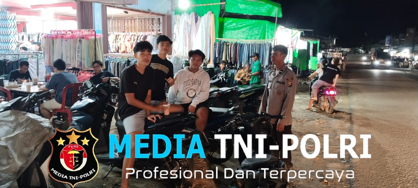 Lewat Patroli Malam, Polisi Ingatkan Pemuda Hindari Balap Liar dan Kenakalan Remaja