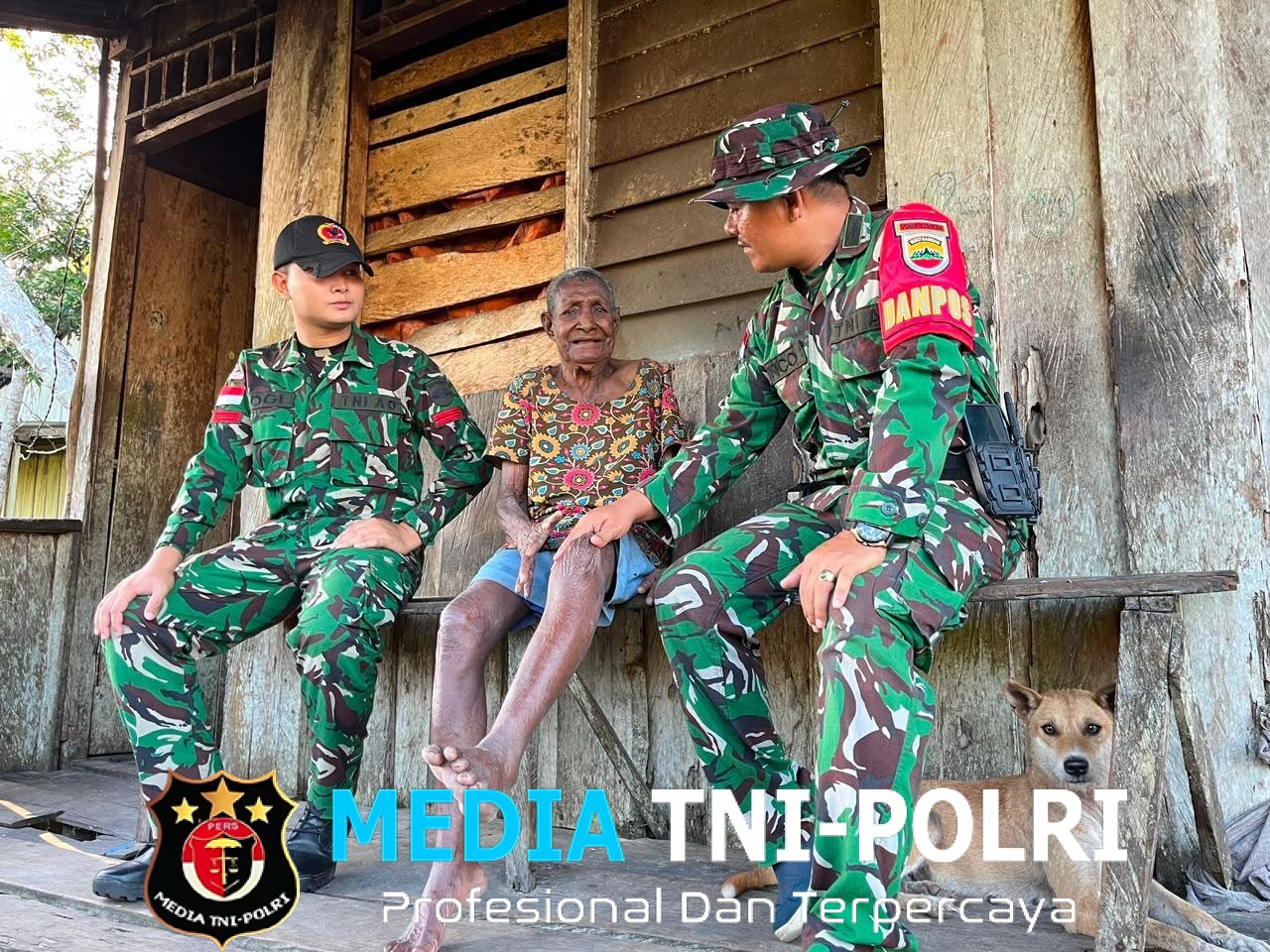 Satgas Yonif 123/RJW Perkuat Kemanunggalan TNI-Rakyat Lewat Anjangsana di Kampung Senggo