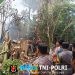 Polsek Kota Agung Identifikasi Kebakaran di Kelurahan Kuripan