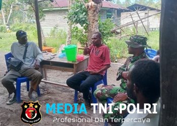 Diawali dengan Silaturahmi Personel Satgas TMMD 129 Disambut Hangat Warga