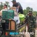 Motor Roda Tiga, Jadi Tulang Punggung Transportasi Satgas TMMD ke-129 Kampung Wanam