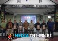Ramaikan Laga Final, Dandim 1015/Sampit Hadiri Nobar Kebangsaan di Makorem 102/Pjg