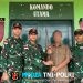 Wujudkan Keamanan di Tapal Batas, Satgas Pamtas Yonarmed 13/Nanggala Terima Penyerahan Sukarela Senjata Api Rakitan dari Tokoh Adat