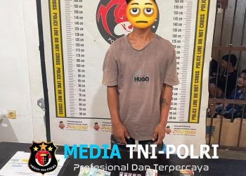 Gerebek Rumah di Karang Anyer, Polsek Gunung Malela Bekuk Pengedar Sabu Saat Sedang Racik Paket
