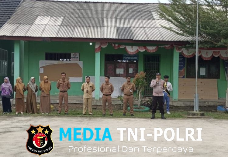 Polsek Mesuji Timur Gelar Pembinaan Karakter dan Pesan Kamtibmas di SMK Kota Terpadu Mandiri