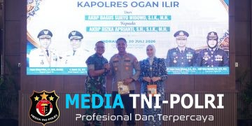 Dandim 0402/OKI-OI Hadiri Pisah Sambut Kapolres Ogan Ilir, Perkuat Sinergitas TNI-Polri