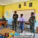 Wujudkan Kemanunggalan TNI-Rakyat, Satgas Pamtas RI-PNG Kewilayahan Yonif 645/Gty Membantu Mengajar di Sekolah Perbatasan Papua