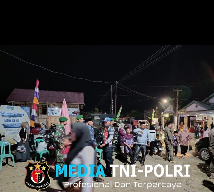 Babinsa Koramil 420-07/Sungai Manau Intensifkan Patroli Malam dan Komsos, Wujudkan Lingkungan Aman dan Kondusif