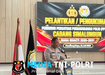 Purnawirawan Tak Kenal Pensiun, Kapolres Simalungun Kukuhkan Pengurus PP Polri Periode 2026-2031