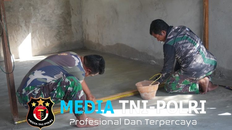Kodim 1015/Sampit Laksanakan Karya Bakti Rehab RTLH Tahun 2026