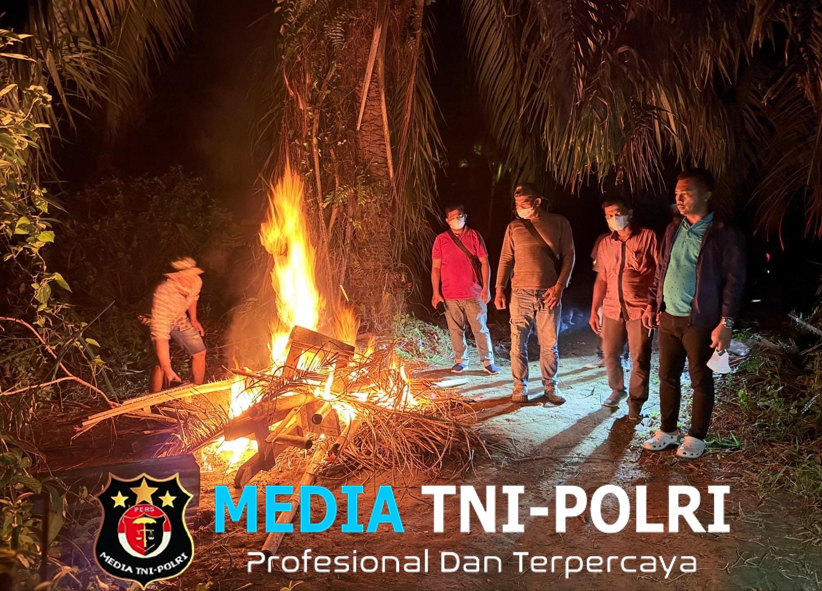 Tim Gabungan Polres Langkat Tindak Lanjut Laporan Warga, Dua Titik Diduga Lokasi Penyalahgunaan Narkoba di Desa Bubun Dimusnahkan