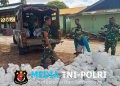Material TMMD Ke-129 Siap Berlayar Ke Kampung Wanam Dukung Percepatan Pembangunan