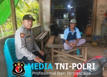 Duduk Bersama Warga, Cara Humanis Polisi Sebangki Menjaga Keamanan dan Ketertiban
