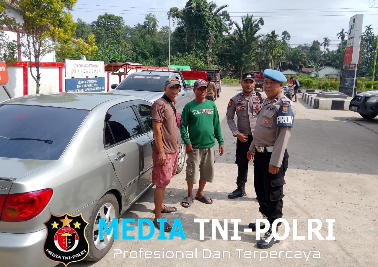 Patroli Rutin Polsek Menjalin Perkuat Harkamtibmas di Wilayah Desa Menjalin